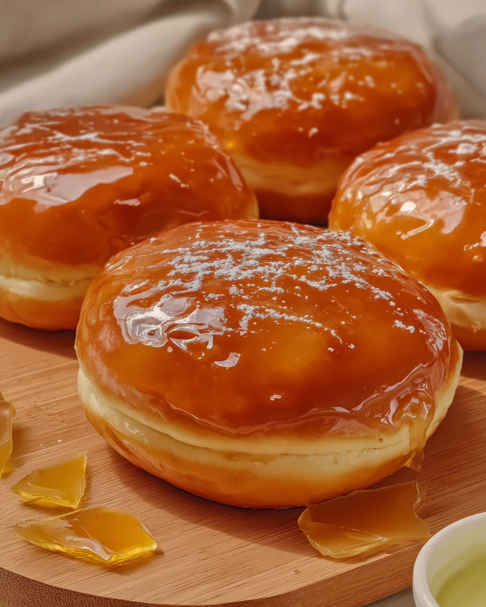 Caramelized CrÃ¨me BrÃ»lÃ©e Donuts