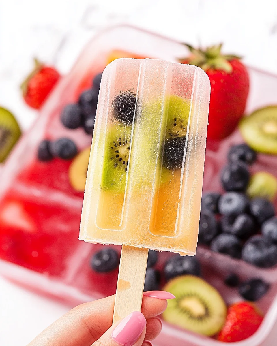Fruit Popsicles Fruit