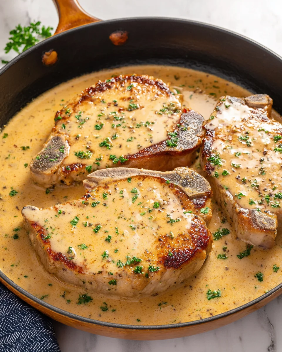 Garlic Parmesan Pork Chops Garlic