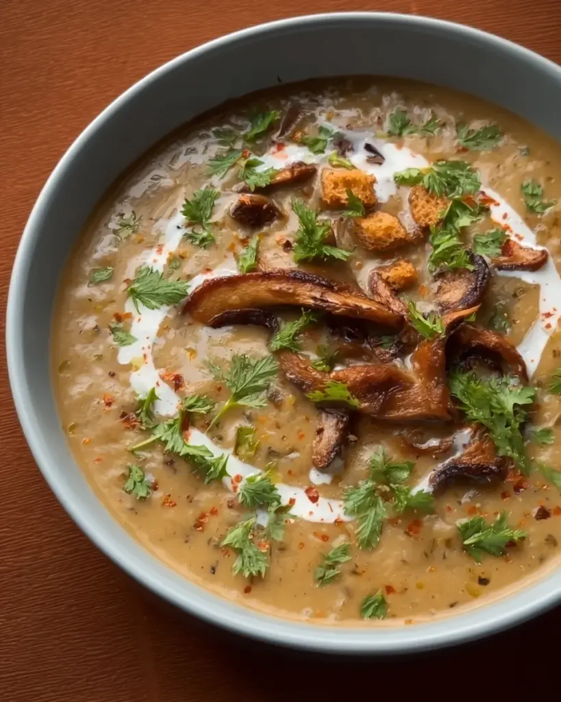 Rich Creamy Mushroom Soup Rich Creamy Mushroom Soup