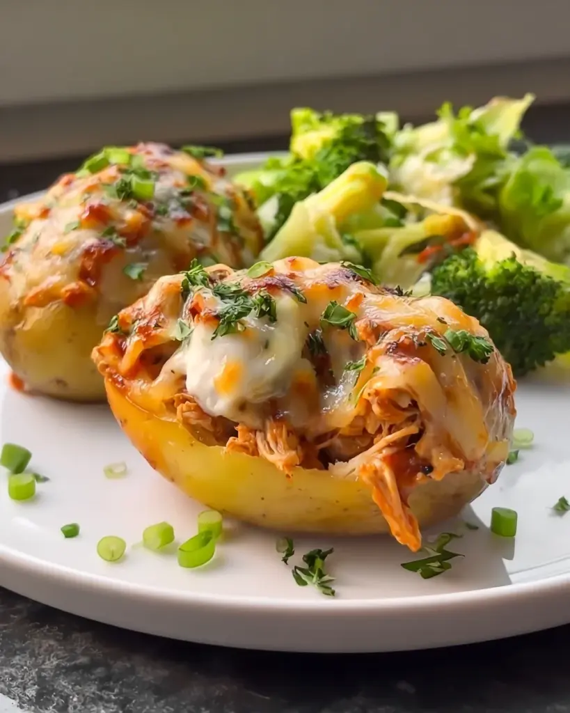 Stuffed Potato with Chicken Stuffed Potato with Chicken