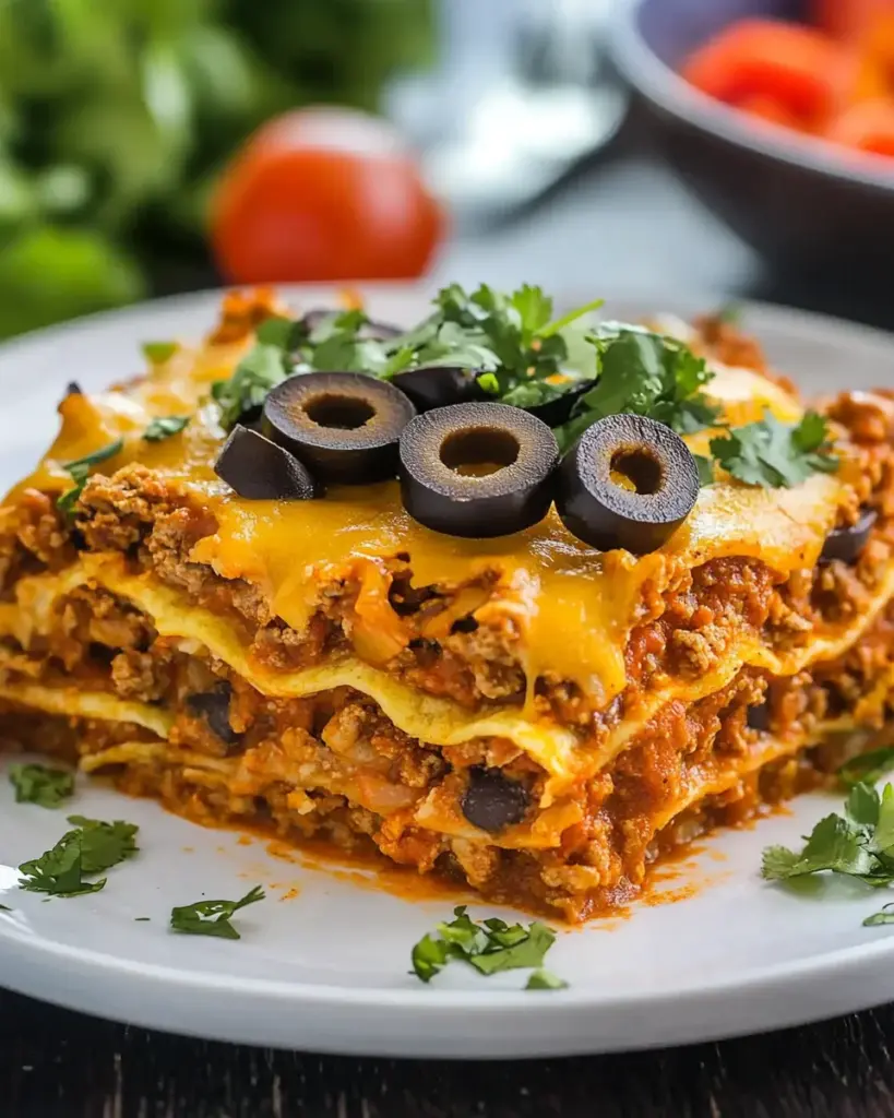 Beef Enchilada Casserole