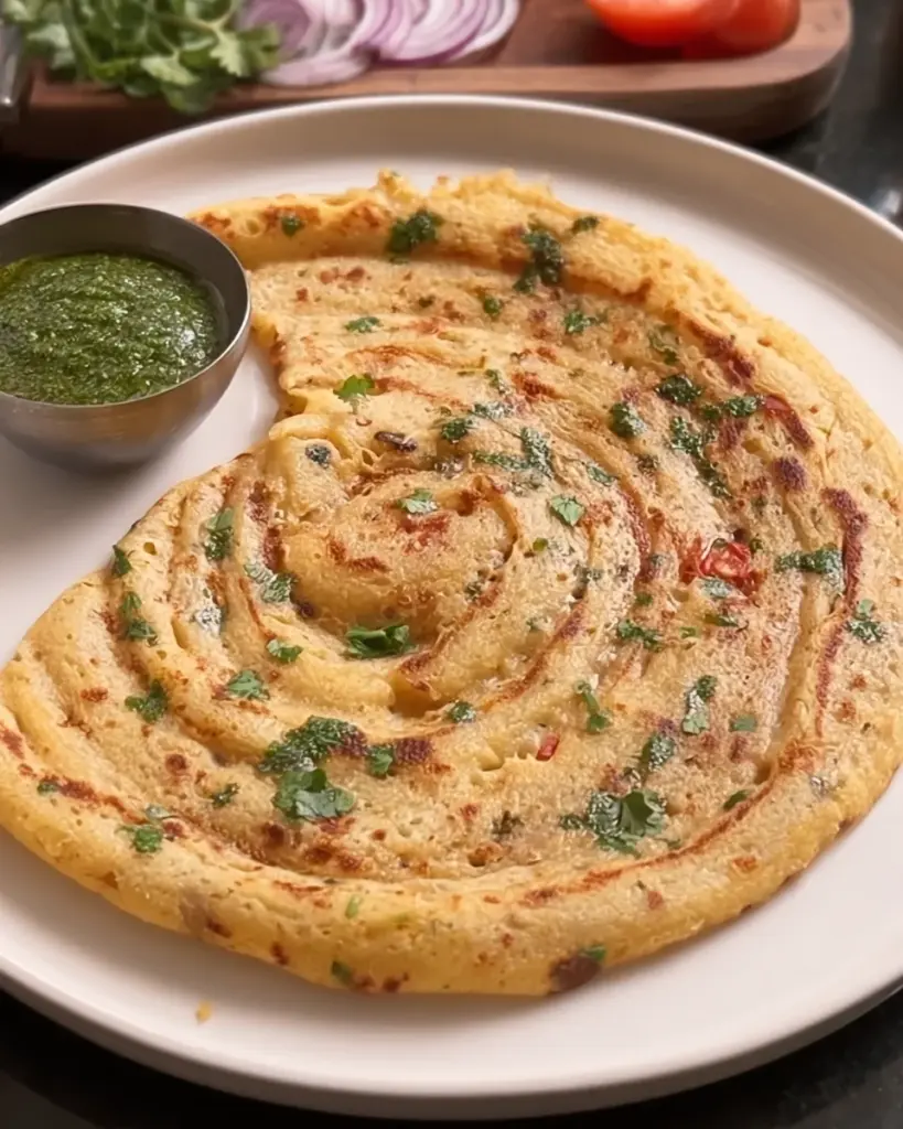Masoor Dal Chilla Savory Red Lentil Pancakes