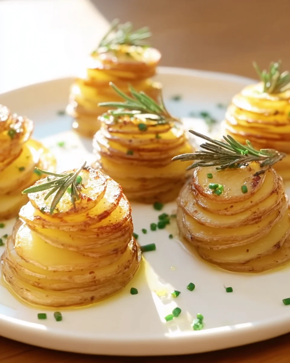 Crispy Potato Stacks Crispy