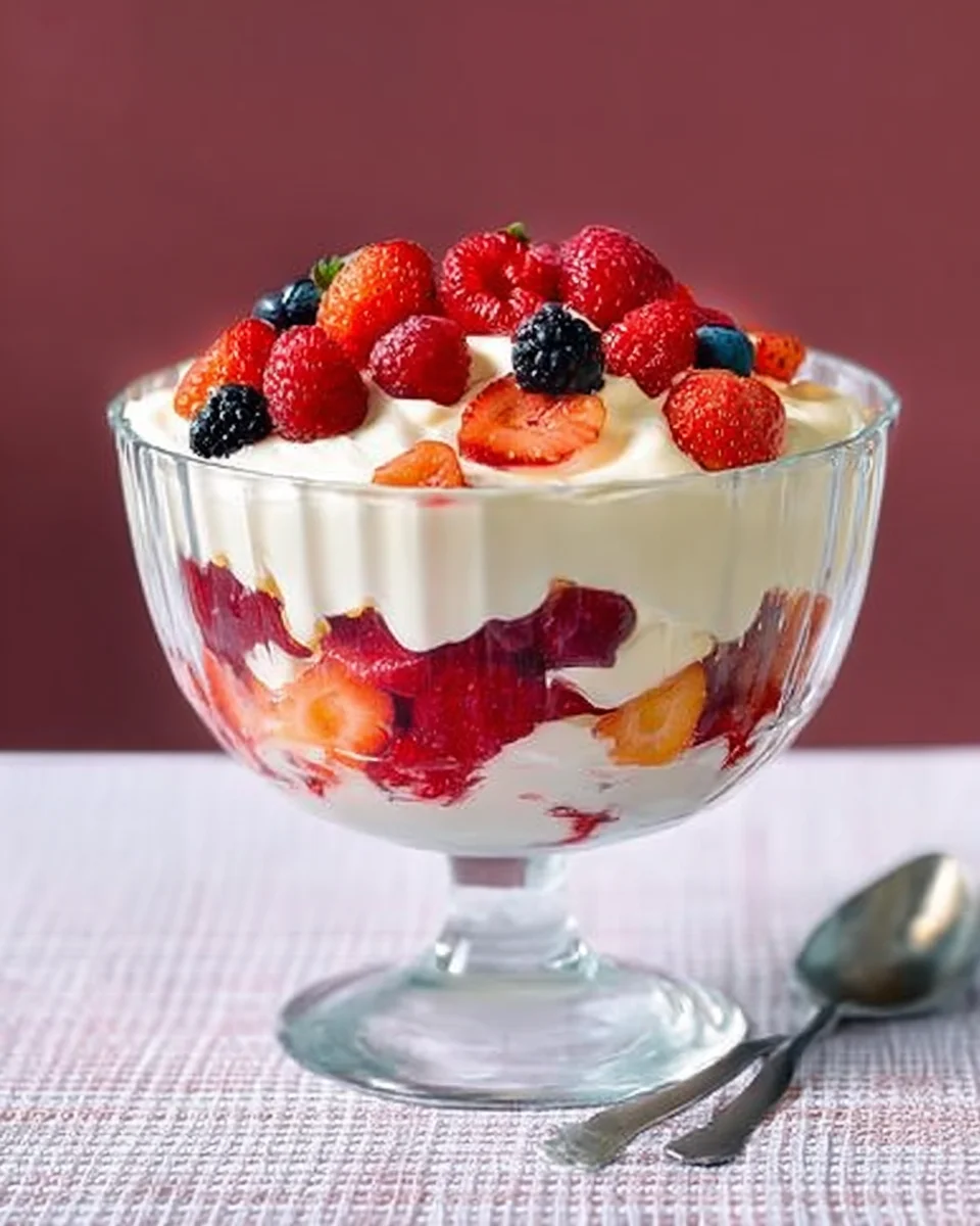 Summer Berry Trifle Summer
