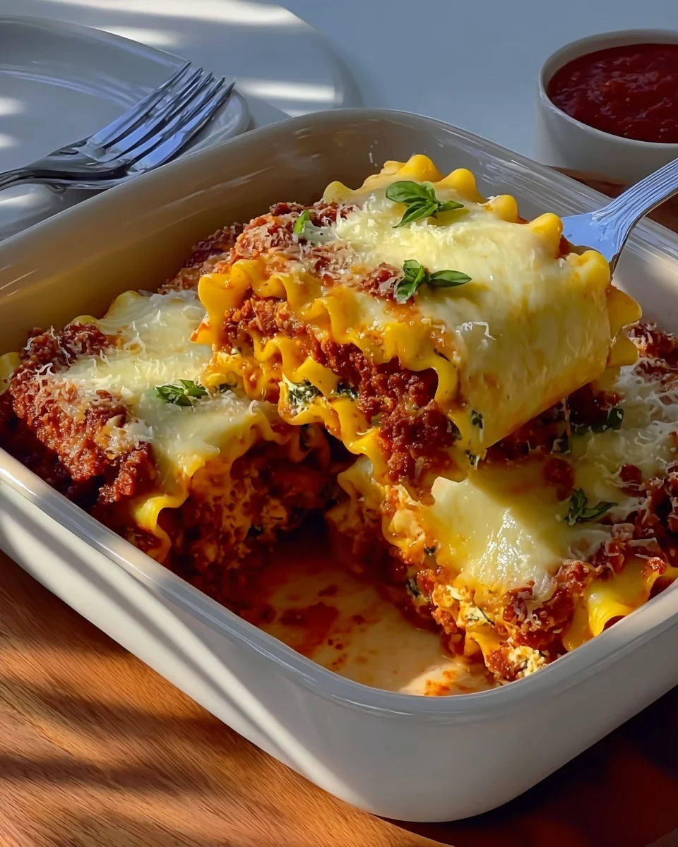 Lasagna Roll-Ups Lasagna
