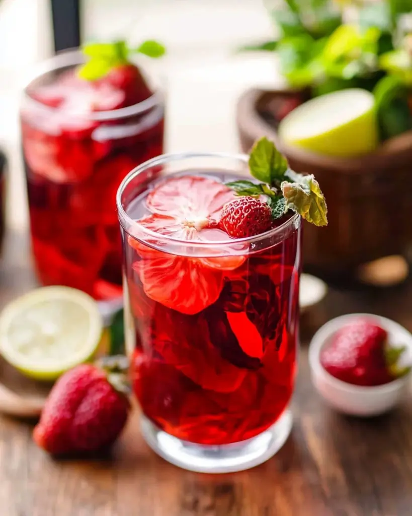 Hibiscus Tea Strawberry