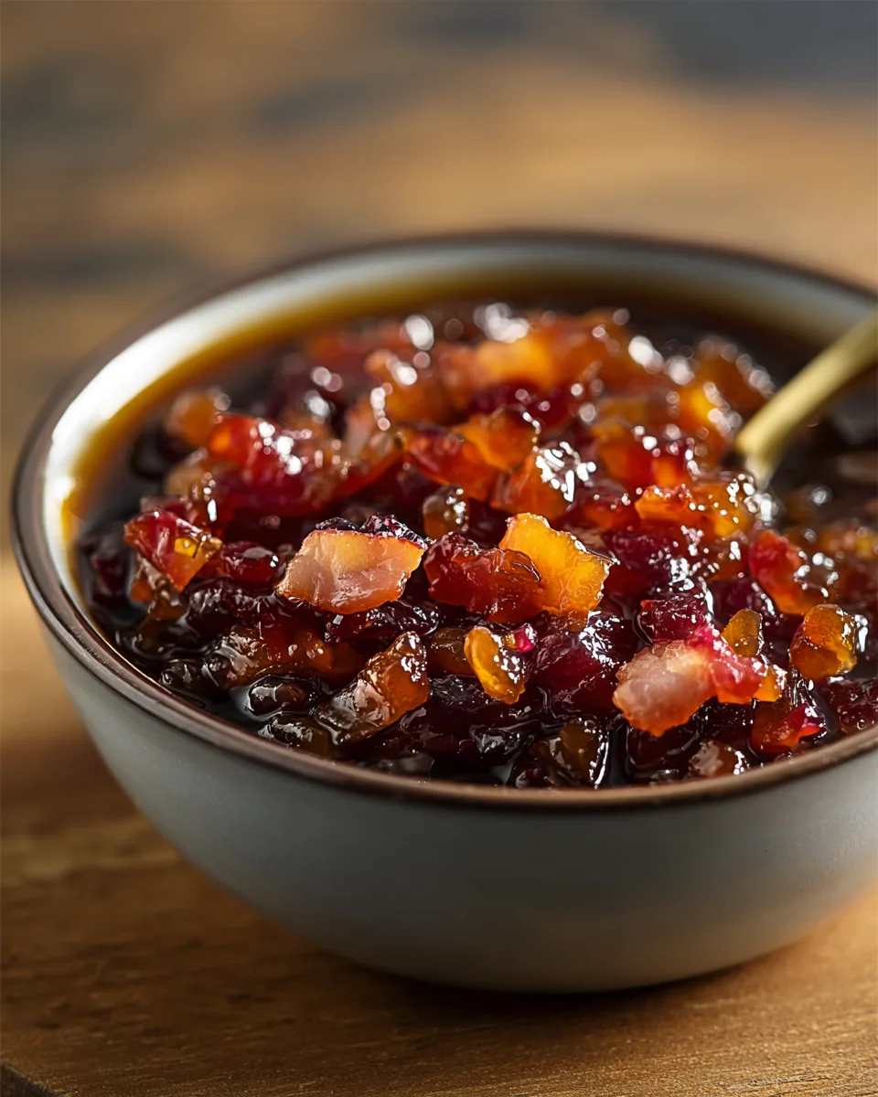 Bourbon bacon jam ourbon