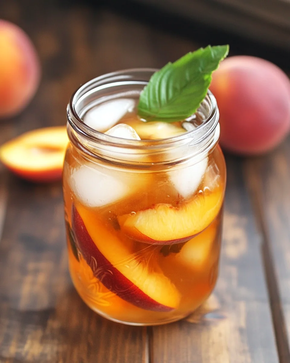 Southern Peach Tea Southern