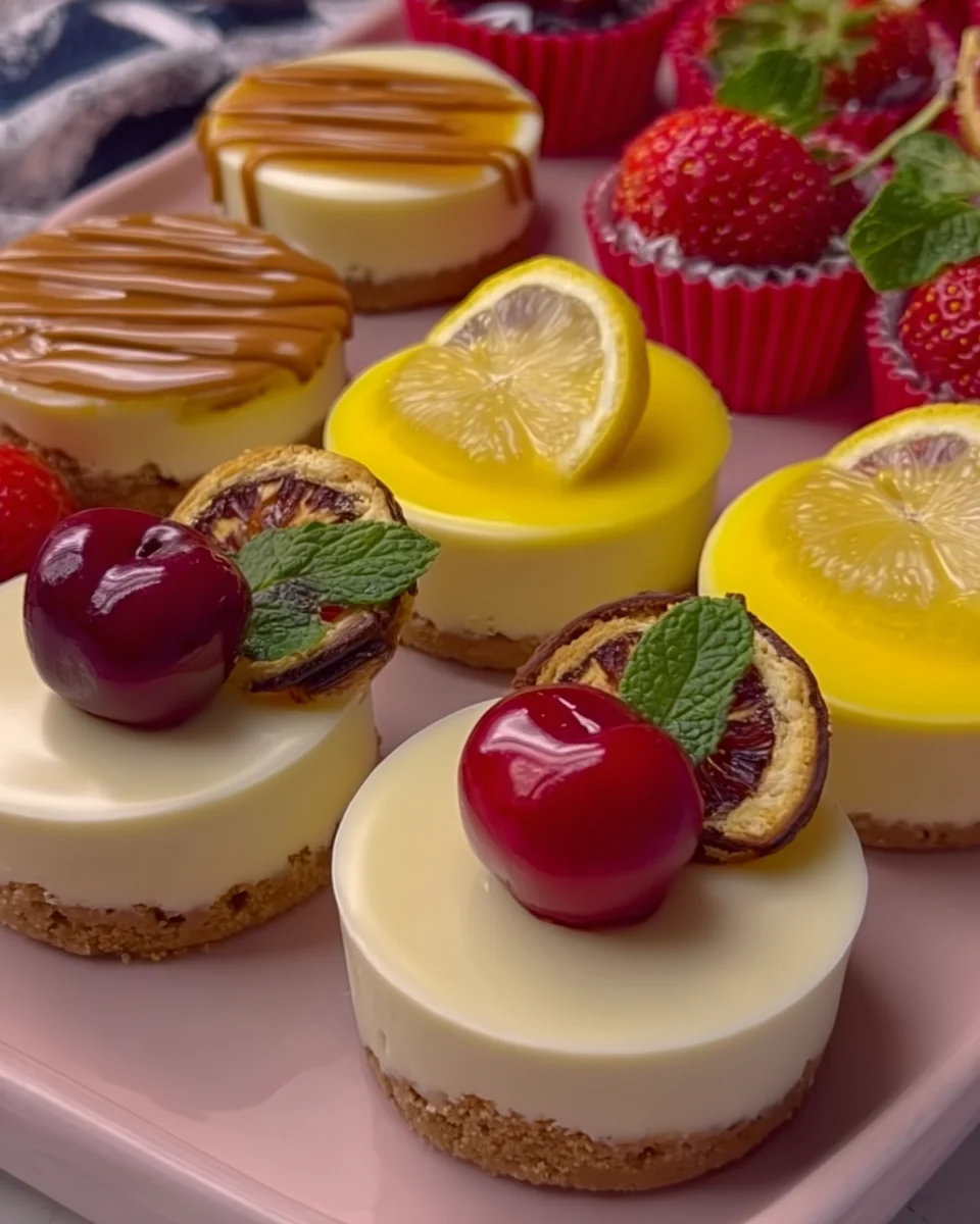 Mini cheesecakes (basisrecept) Mini