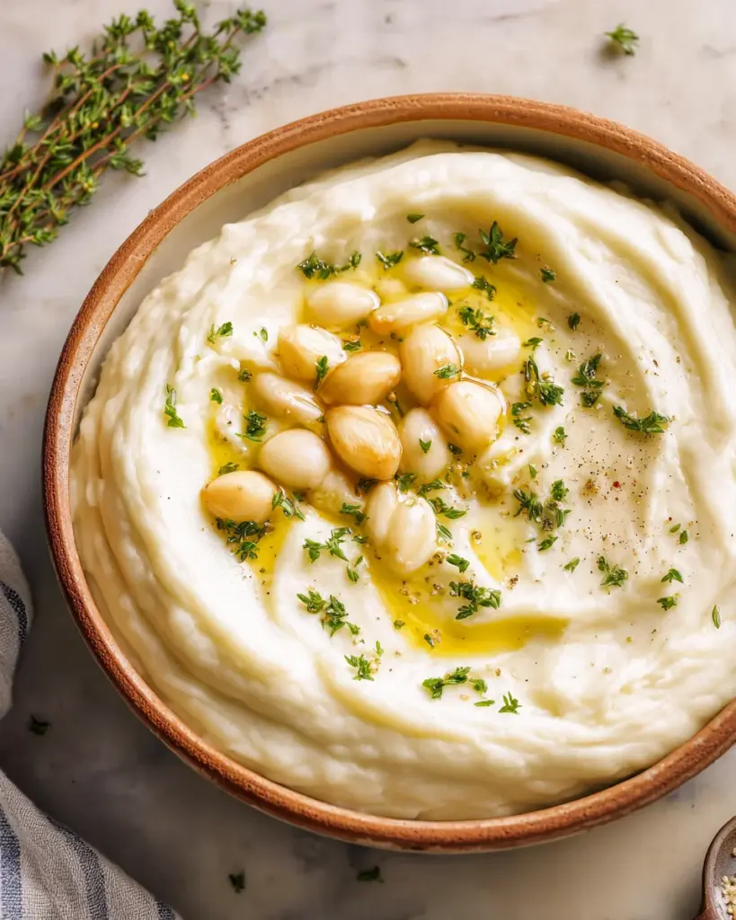 Garlic and Herb Mashed Potatoes