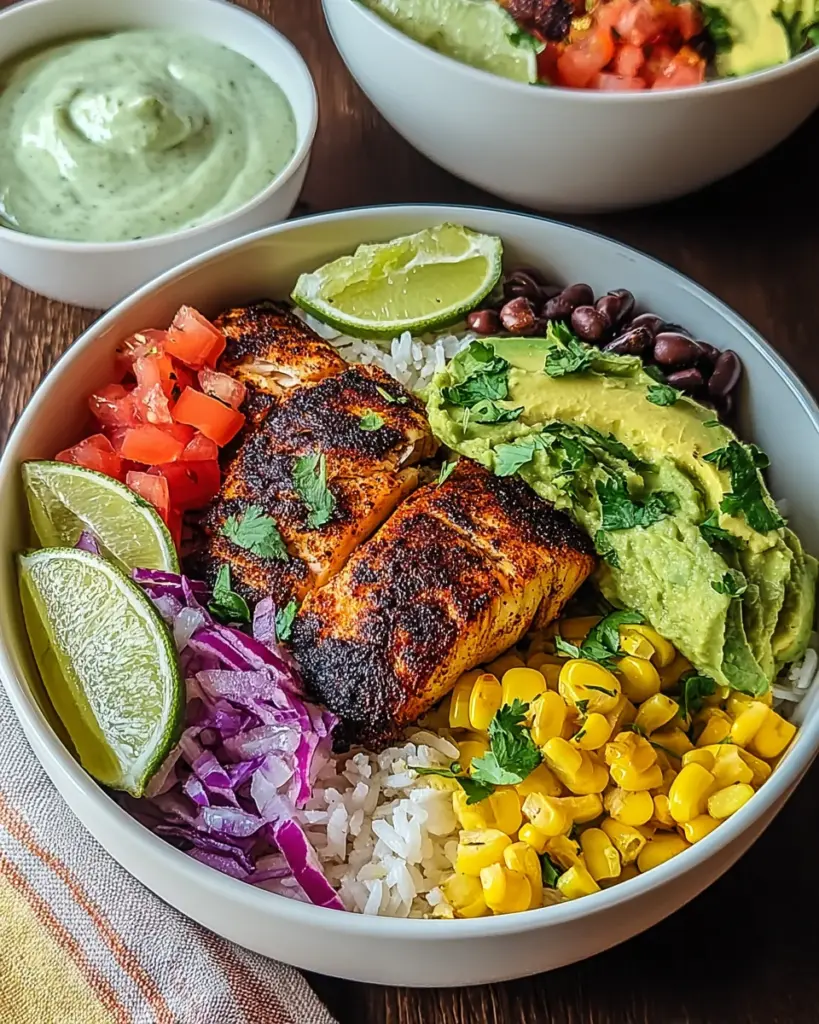 Blackened Fish Taco Bowls