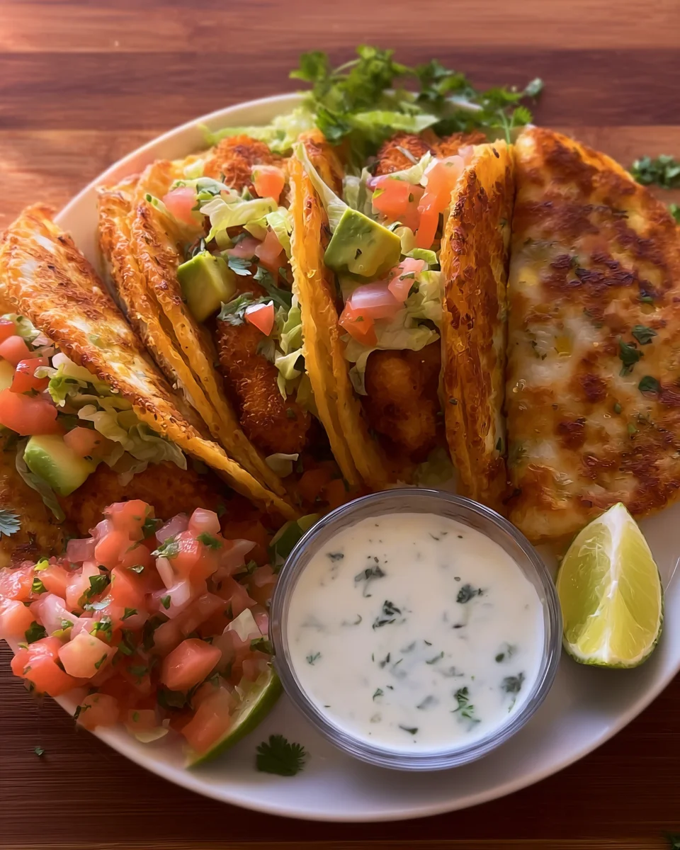 Crispy Chicken Tacos Crispy