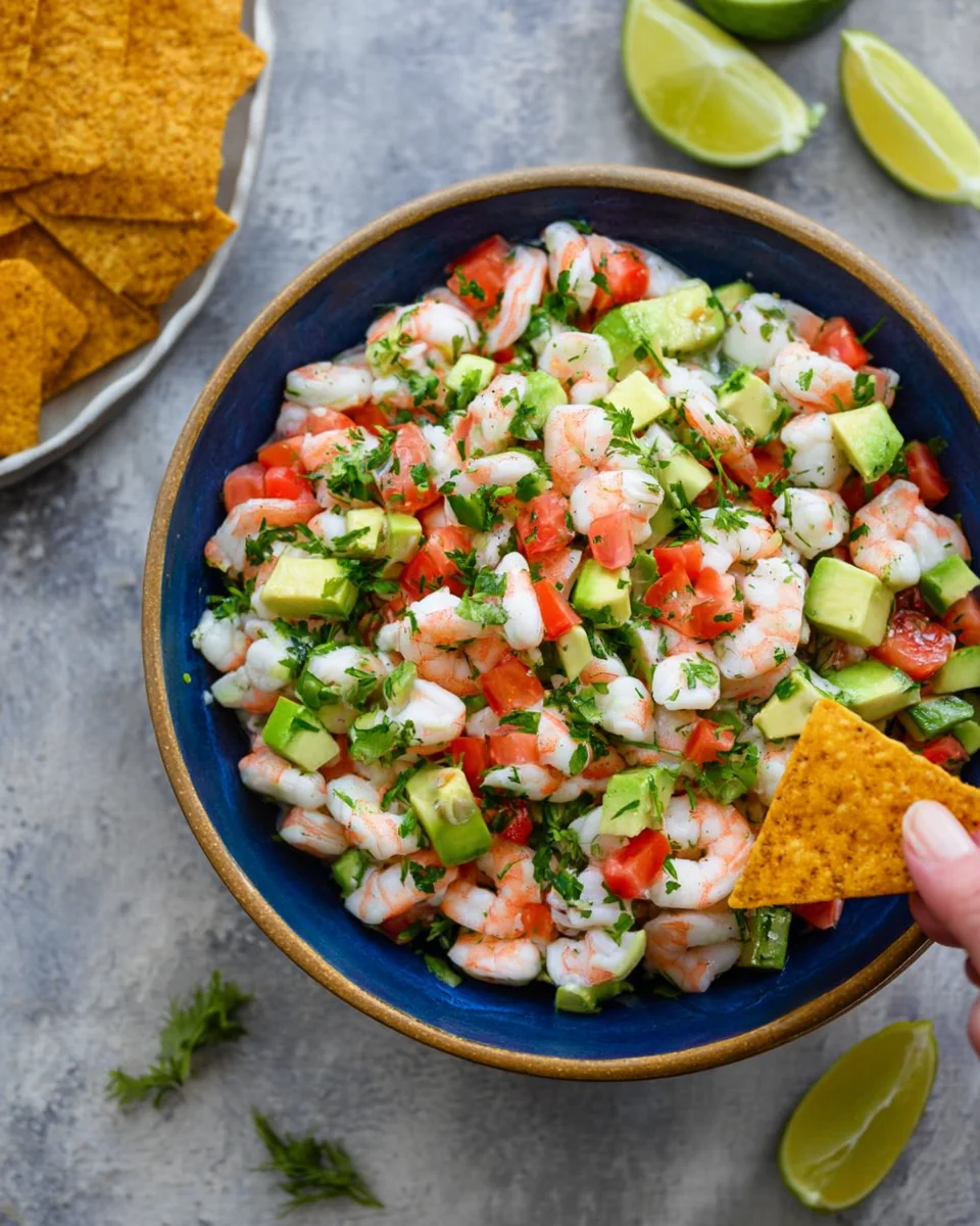 The Best Shrimp Ceviche The