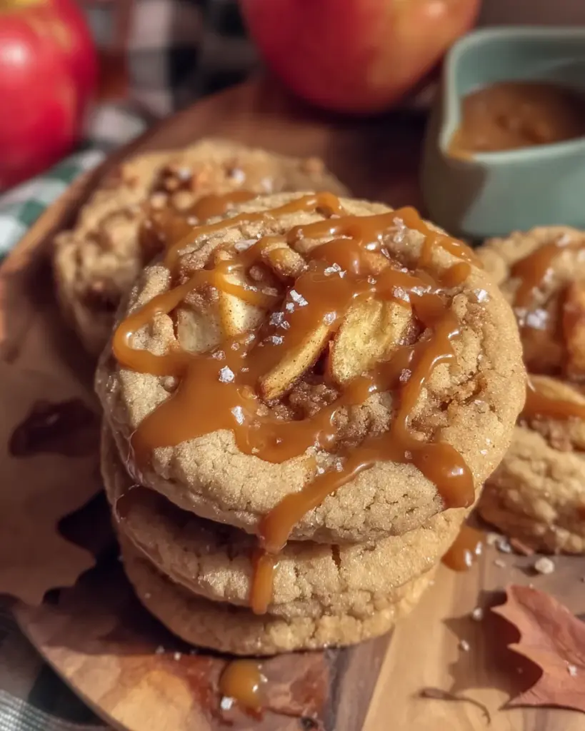 Salted Caramel Apple Pie Cookies Salted Caramel Apple Pie Cookies