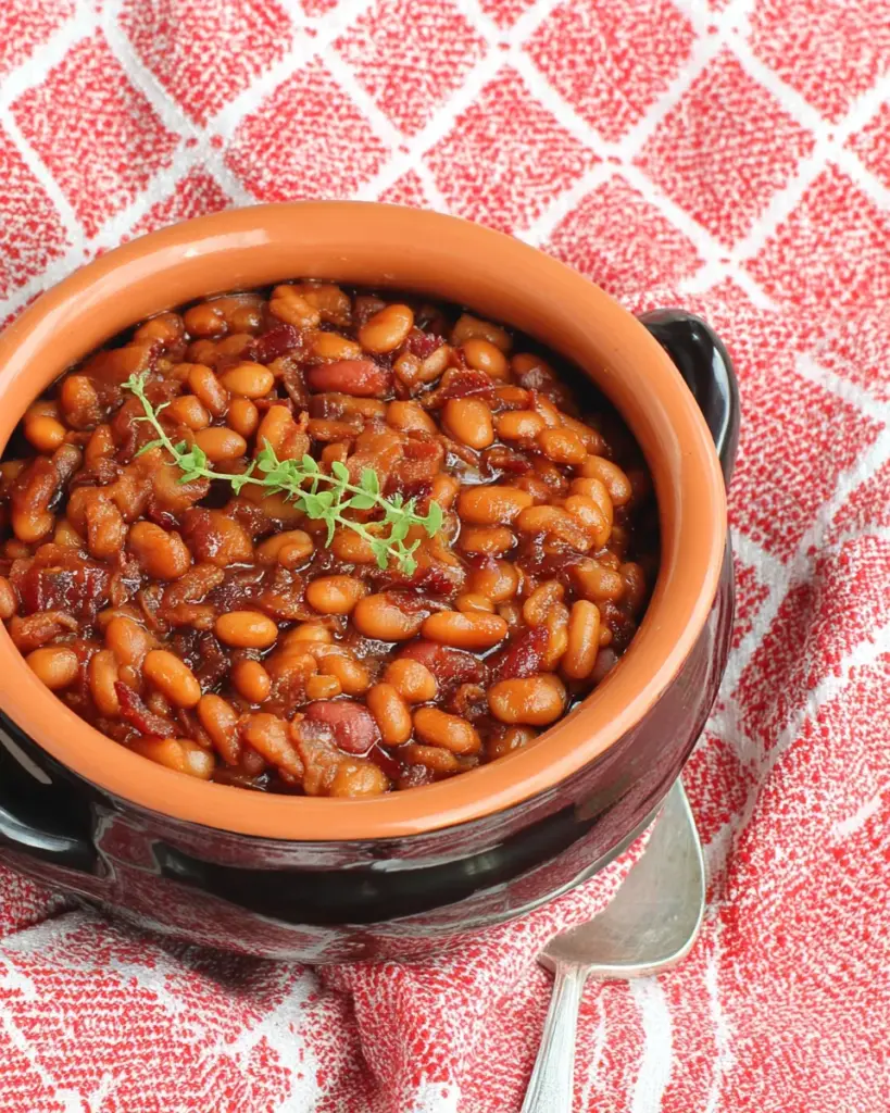 Crockpot Bacon-Bourbon Baked Beans Crockpot Bacon-Bourbon Baked Beans