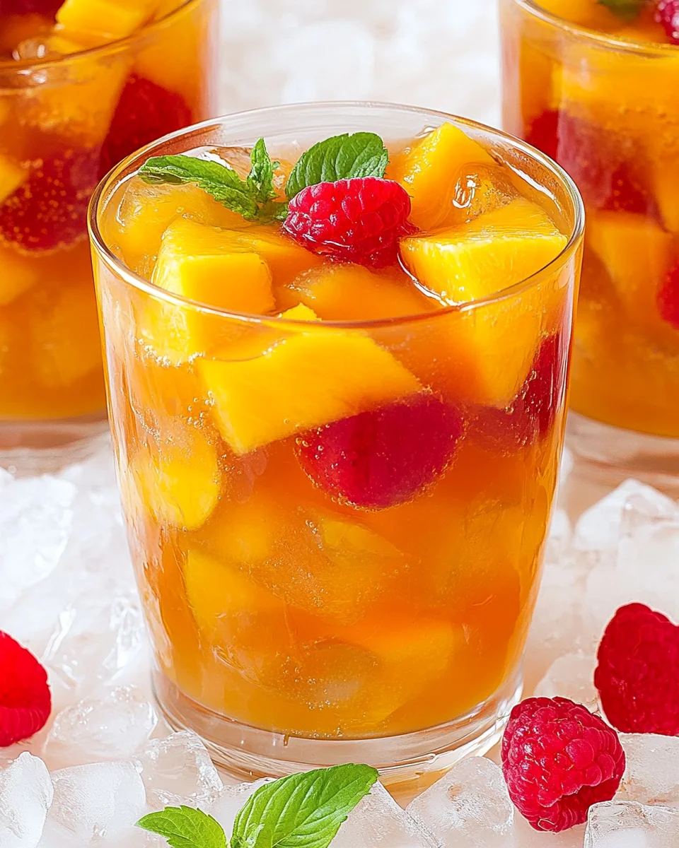 Mango Iced Tea Mango