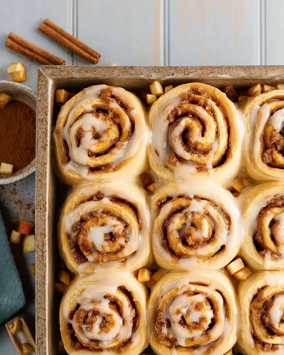 Apple Cinnamon Rolls Apple