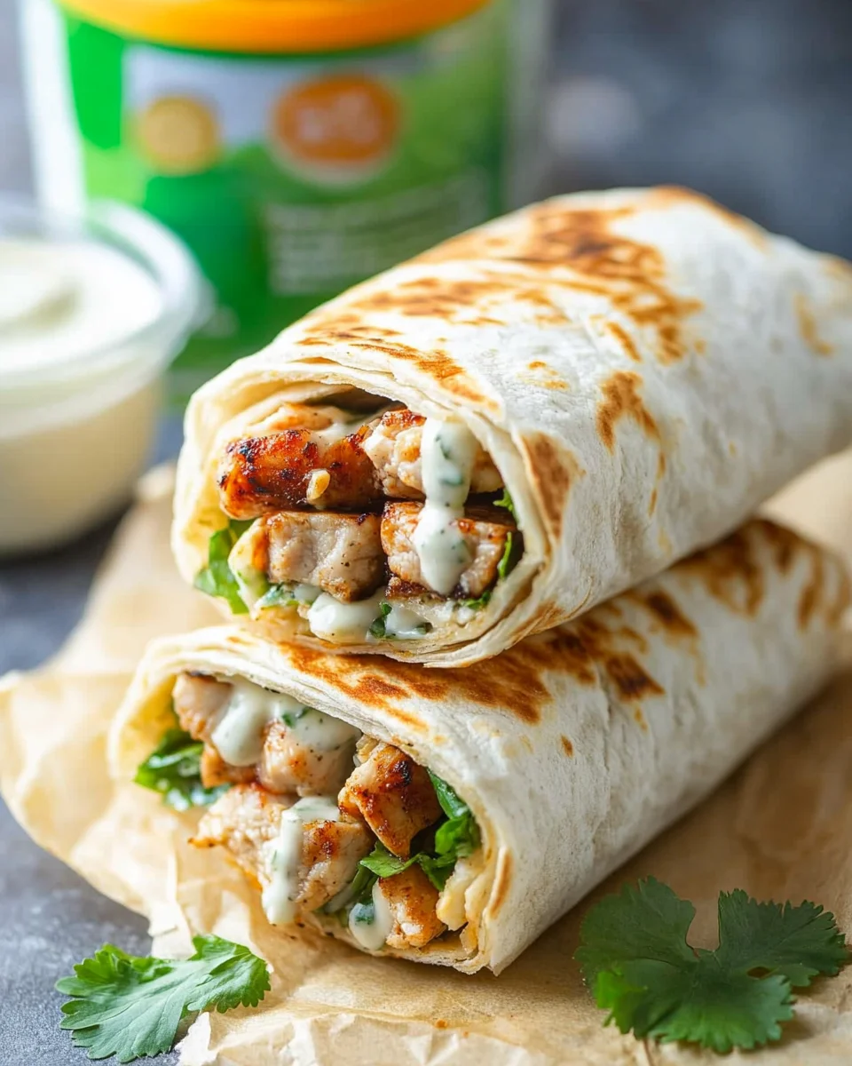 Healthy Grilled Chicken Ranch Wraps Healthy