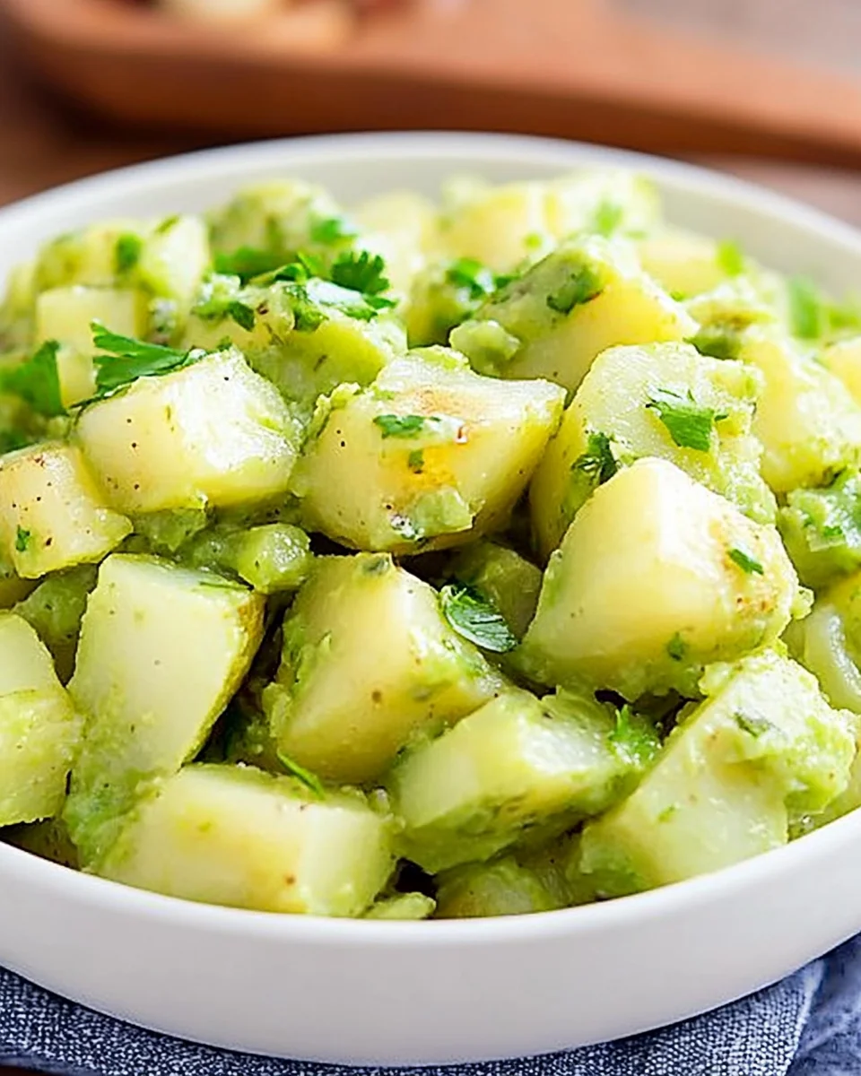 Avocado Potato Salad Avocado