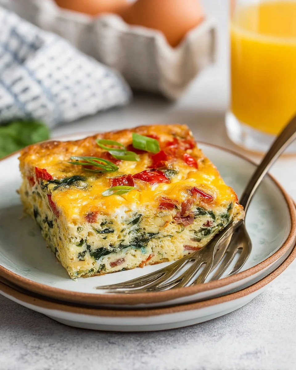 Healthy Cottage Cheese Egg Bake Healthy
