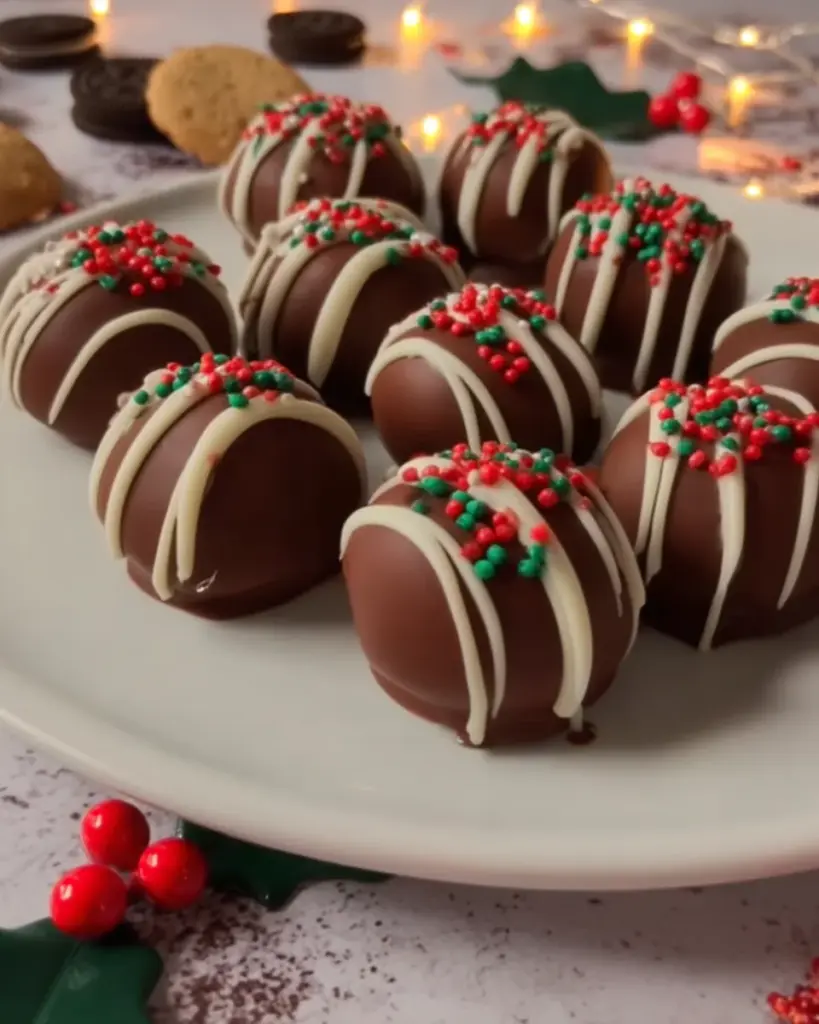 Christmas Oreo Truffles Christmas Oreo Truffles
