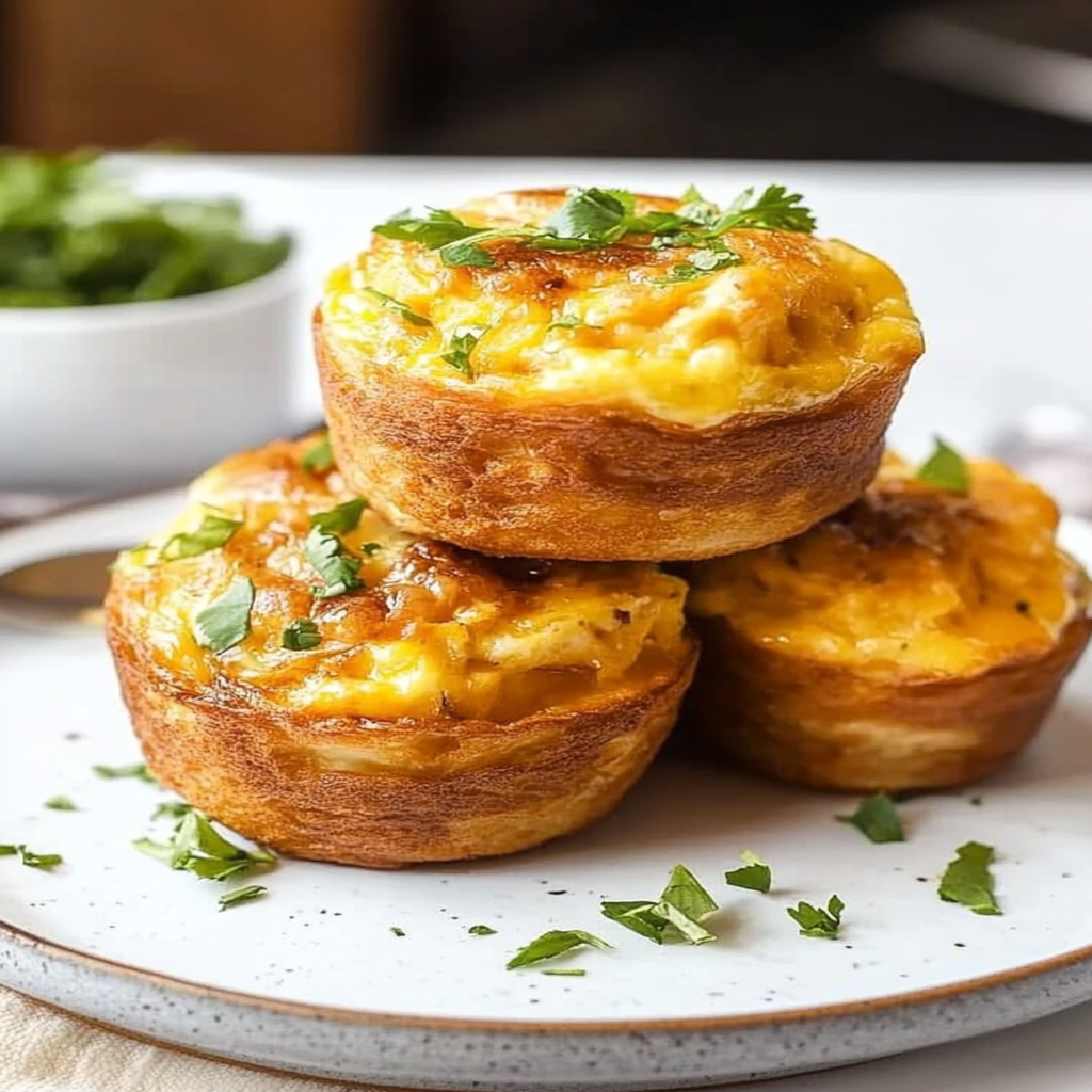 Beef & Cheese Egg Muffins