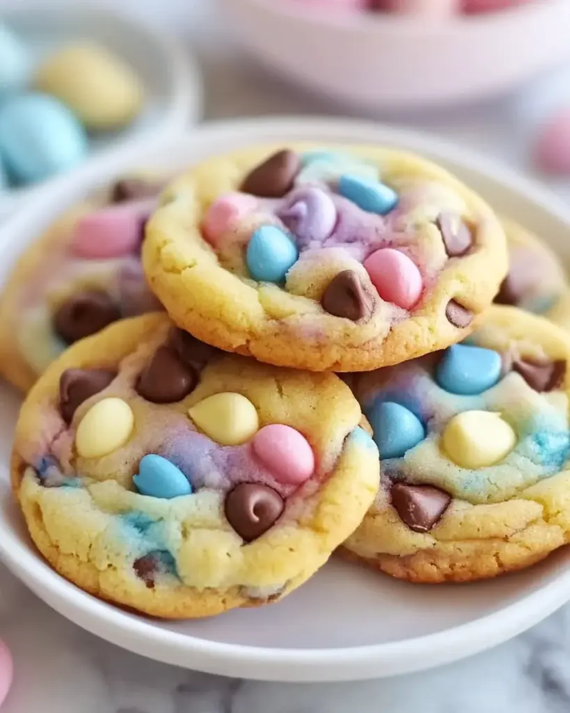 Easter Chocolate Chip Cookies