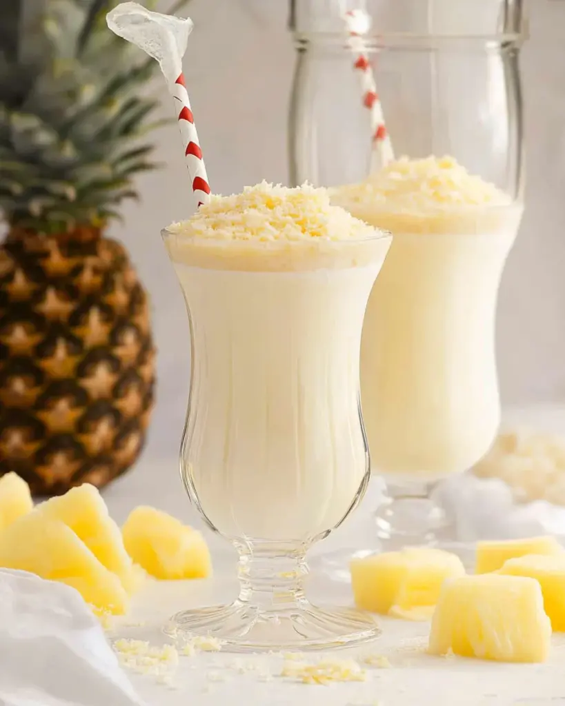 Pina Colada Milkshakes Recipe Pina Colada Milkshakes Recipe