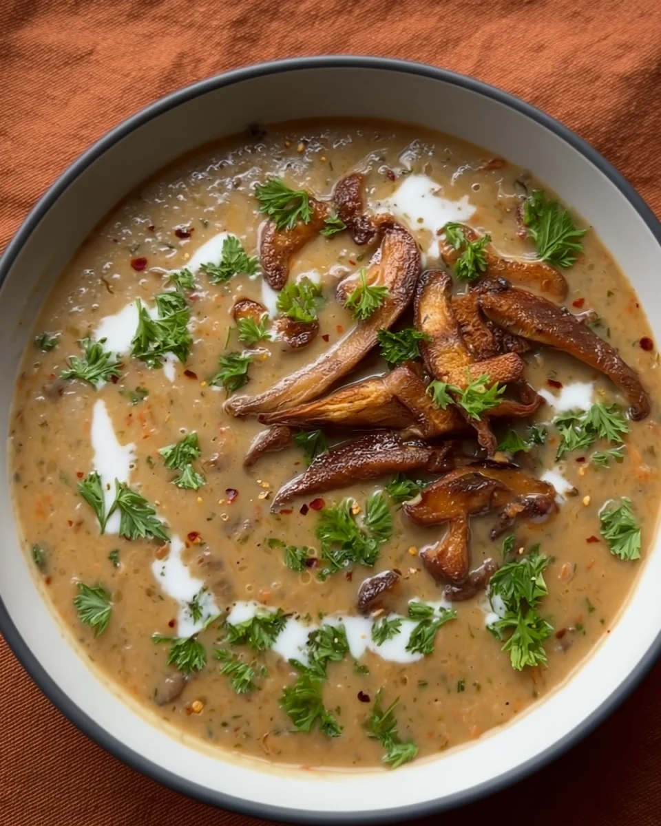 Rich Creamy Mushroom Soup Rich