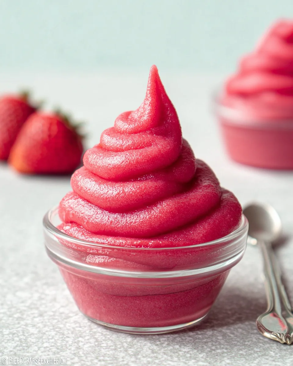 Strawberry Dole Whip Strawberry