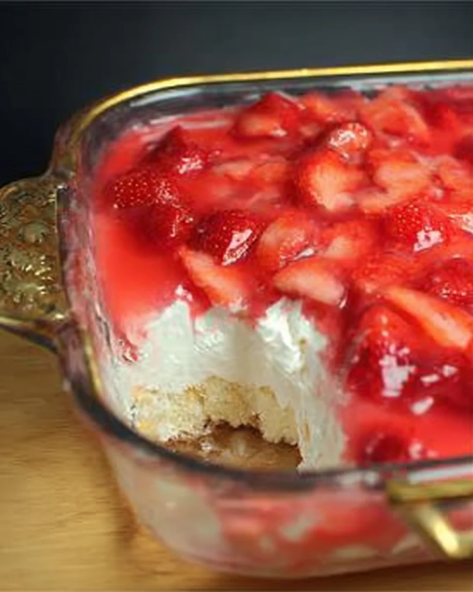 Strawberry angel food cake lush Strawberry