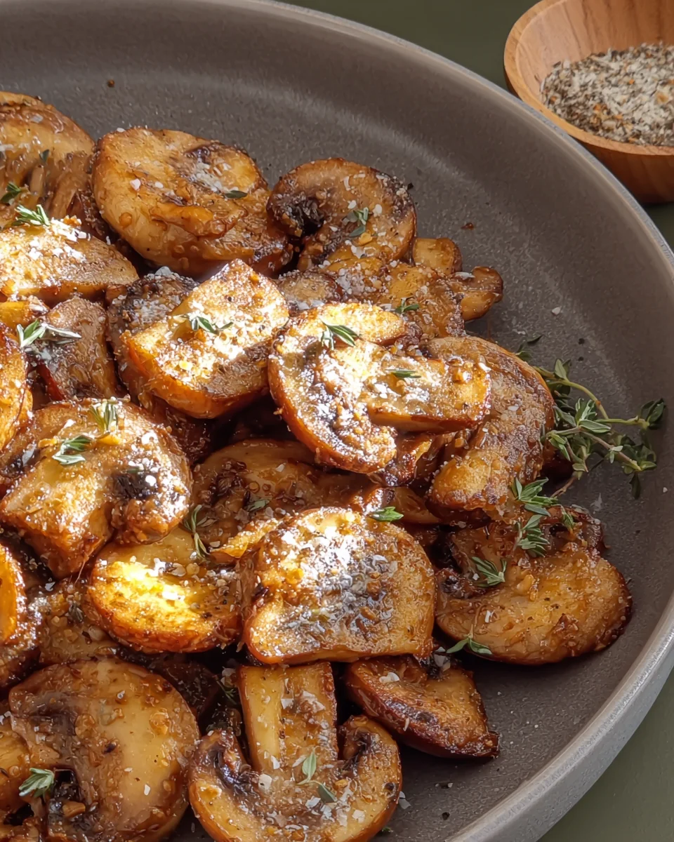 Airfryer Mushroom Recipe Airfryer
