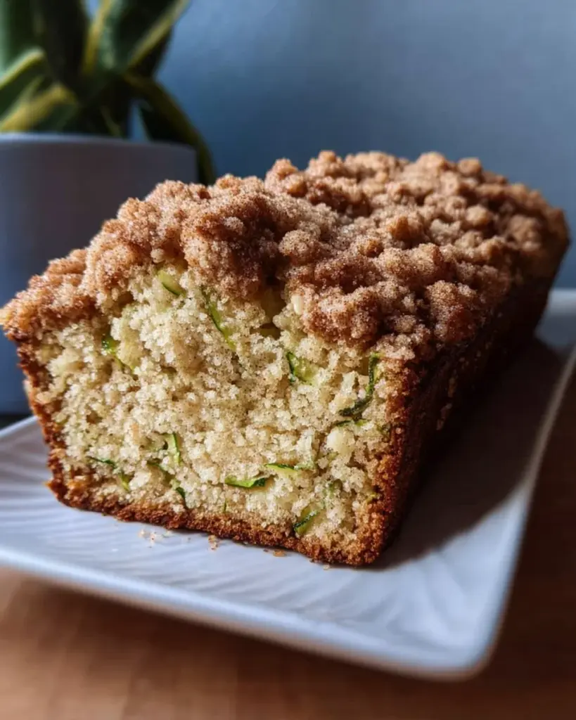 Cinnamon Streusel Topped Zucchini Bread Bakery Style: A Stunning Loaf