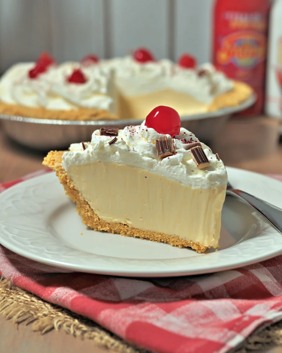 Root Beer Float Pie Root
