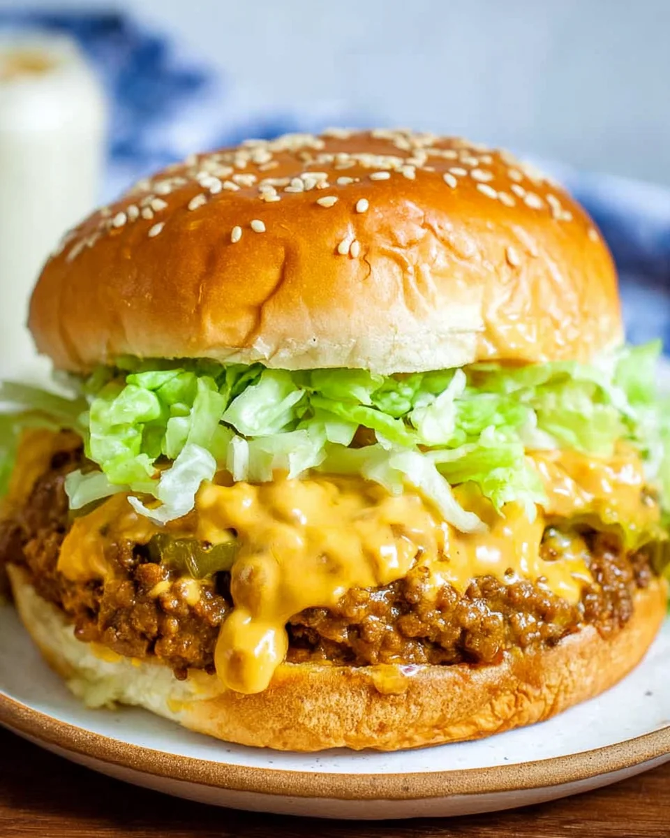 Big Mac Sloppy Joes Big