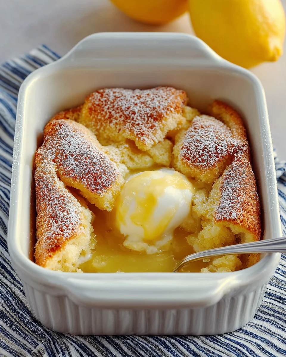 Magic Lemon Cobbler Magic