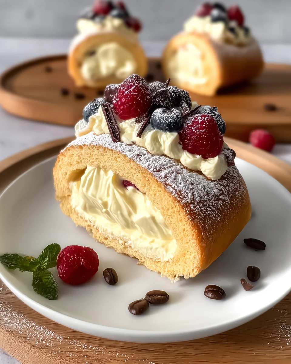No-Bake Vanilla Tiramisu Roll No-Bake