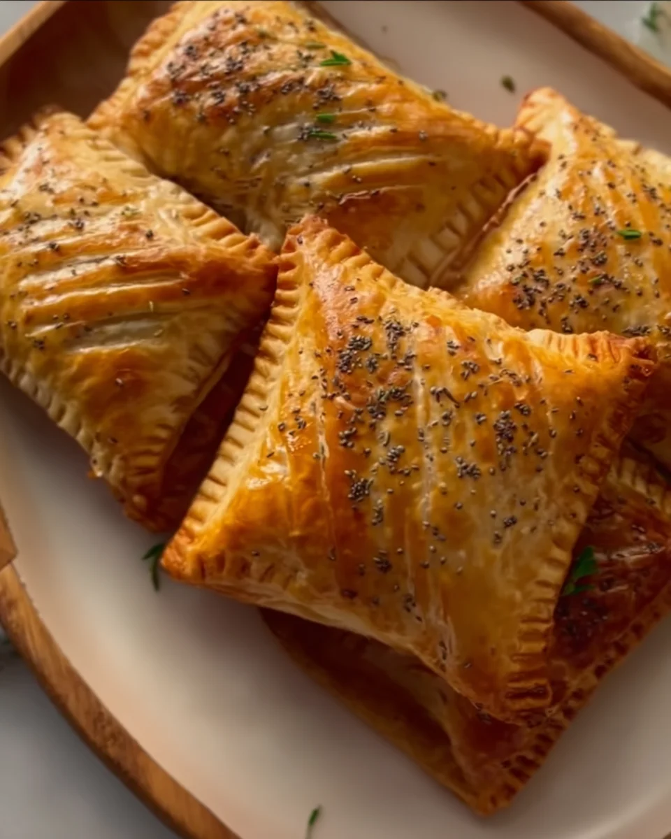 Puff Pastry Cheesesteak Hot Pockets Puff