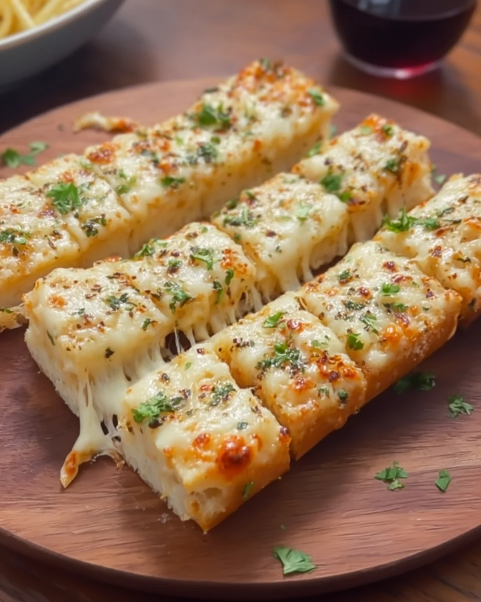 Extra Cheesy Garlic Bread Extra