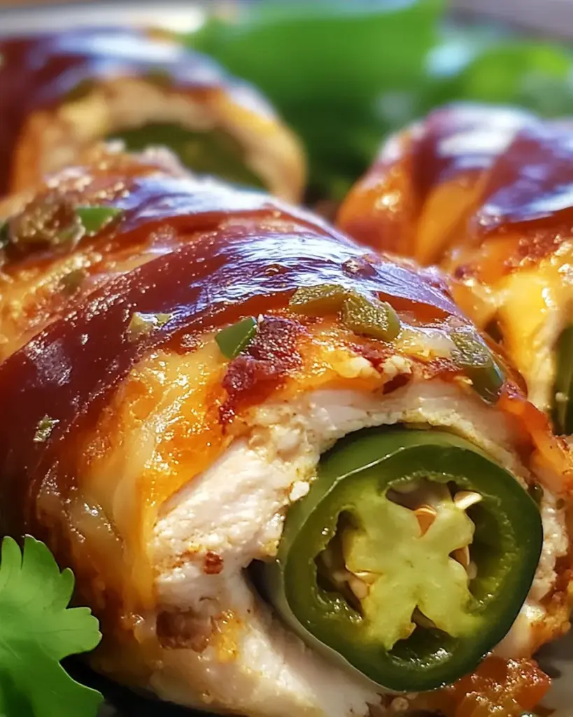 Smoked Jalapeno Popper Chicken Bombs
