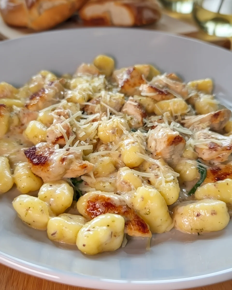 Creamy Chicken & Gnocchi Creamy
