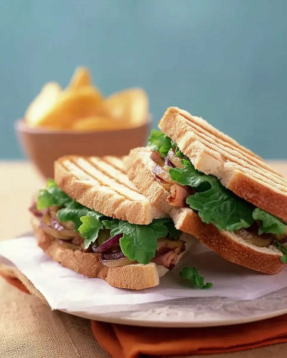 Roast Beef Sandwiches with Lettuce and Onions Roast