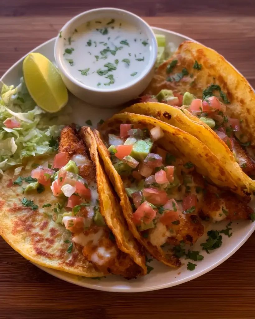 Crispy Chicken Tacos Crispy Chicken Tacos