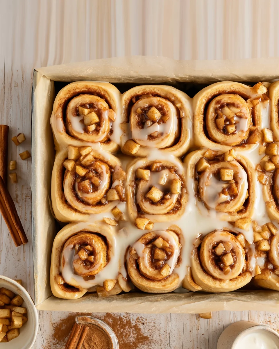 Apple Cinnamon Rolls Apple