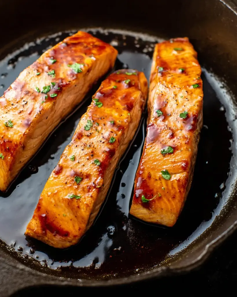 Brown Sugar Glazed Salmon Brown Sugar Glazed Salmon