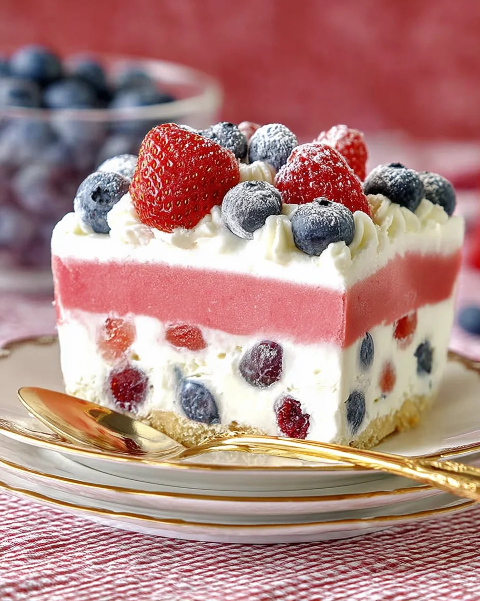 No Bake Summer Berry Delight No
