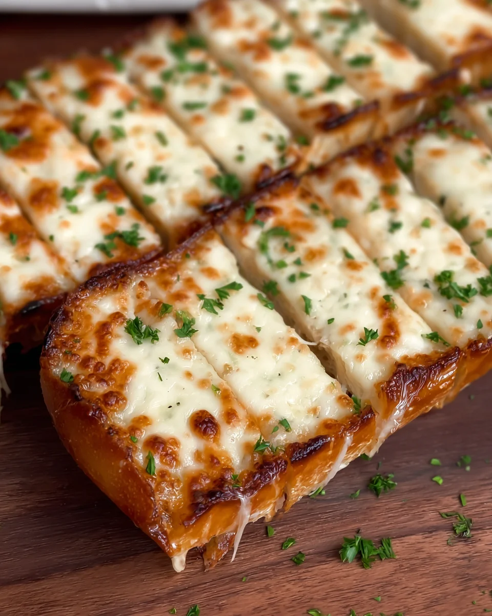 Cheesy Garlic Bread Cheesy