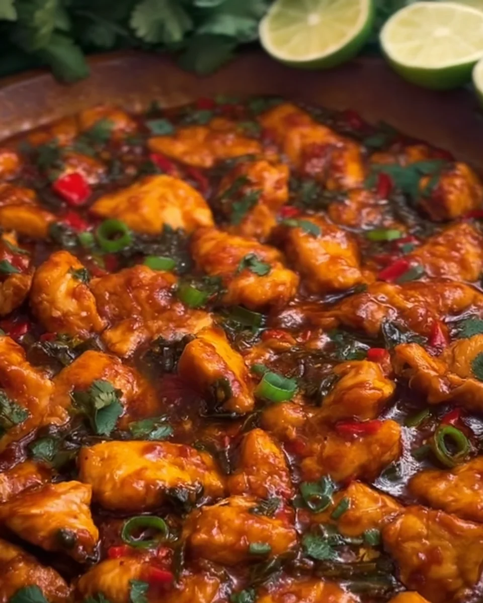 Zesty Garlic Chilli Chicken Zesty