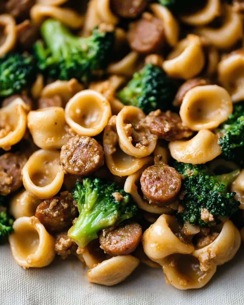 Orecchiette with Sausage and Broccoli